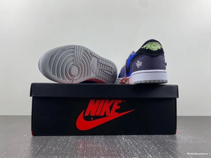 MaikeSneakers Retro Williamson 1 Zion OG Low Voodoo Jordan DZ7292-420 0811